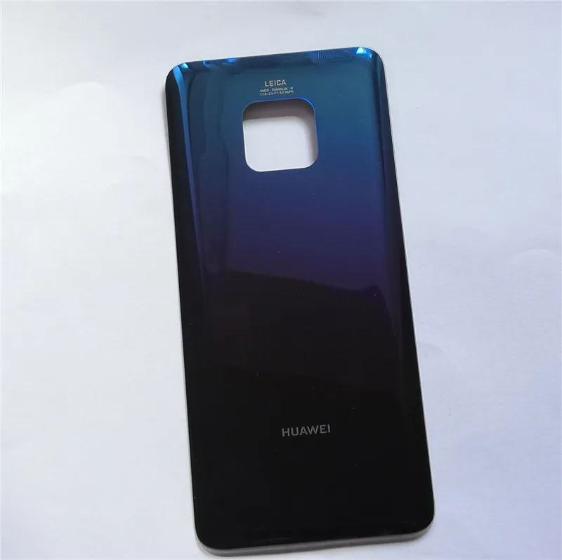 Mate 20 Pro корпус для huawei mate 20 Pro задняя крышка батарейный отсек настоящие запчасти из стекла с клеем