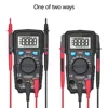BSIDE ADM66 RMS multímetro Digital Auto rango TRMS Mini 6000 DMM ranura Dual capacitancia ohm Hz Temp NCV Diode probador de bolsillo ► Foto 3/6