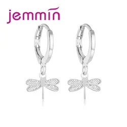 Jemmin Новый дизайн 2019 талисманы букле Foreille Femme 925 пробы серебро животных Висячие серьги для женщин обувь девочек день рождения ЮВЕ