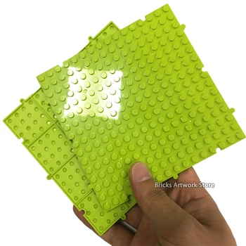 

16*16 Base Plates Mini Figures Display Stand Wall Not limited DIY Accessory Set Educational Building Blocks Toys Children Gifts