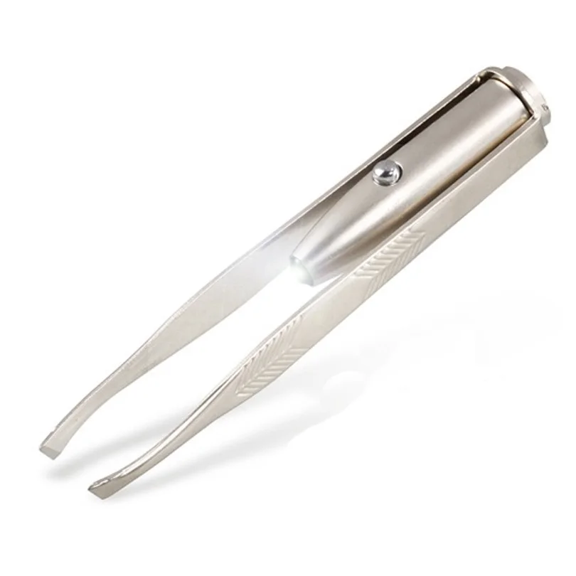 Brainbow-1pc-LED-Tweezer-3-Batteries-Eyelash-Eyebrow-Eyes-Hair-Remover-Tools-Stainless-Steel-Eyebrow-Tweezers