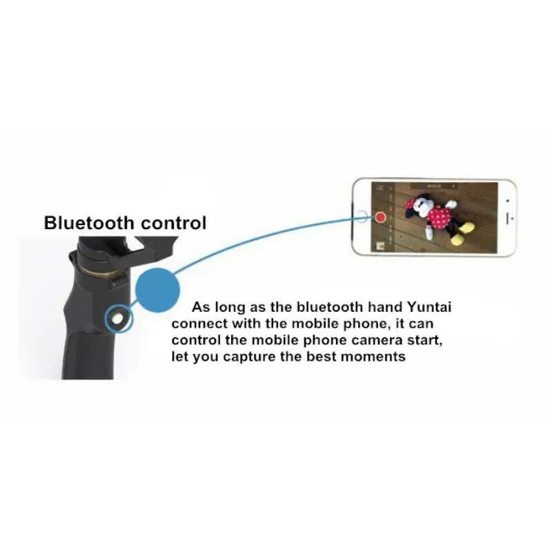 Onsale Mayitr Stabilizer Accessories Professional Handheld Gimbal Stabilizer For Smartphone Gopro 5/4/3 SJCAM