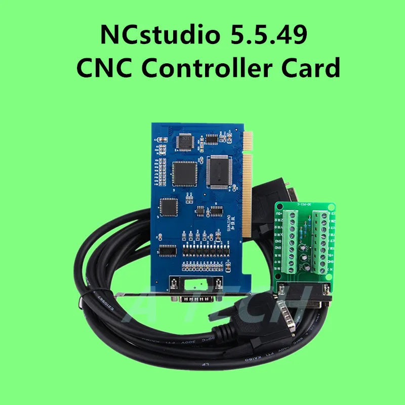 Ncstudi o Card 5.4.49 3 осевой контроллер с ЧПУ гравер машина детали NC Studio движения|Фрезы по