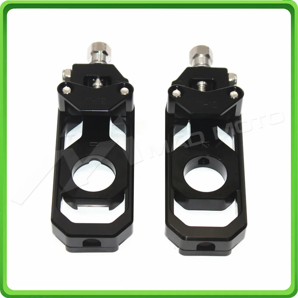 Motorcycle Chain Tensioner Adjuster fit for KAWASAKI Ninja ZX6R ZX-6R ZX 636 ZX636 2013 2014 2015 2016 Black (4)