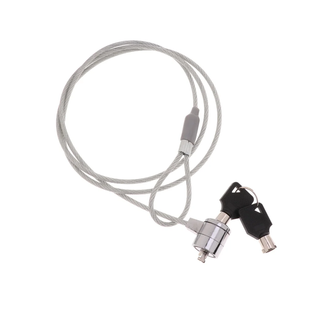 Metal Anti-theft Computer Lock Notebook Security Lock Laptop LCD Key Lock