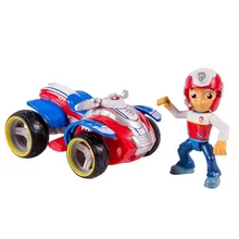 Paw Patrol dog Ryder’s Rescue car Vehicle and Figure figure toy Puppy Dog Patrol Car patrulla Patrulla Kids Toys Dog Genuine