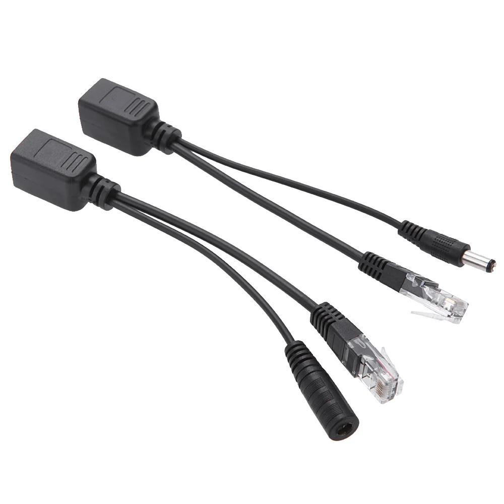 

POE Adapter cable, Tape screened POE switch Cable, POE Splitter Injector Power supply 12-48v synthesizer separator combiner
