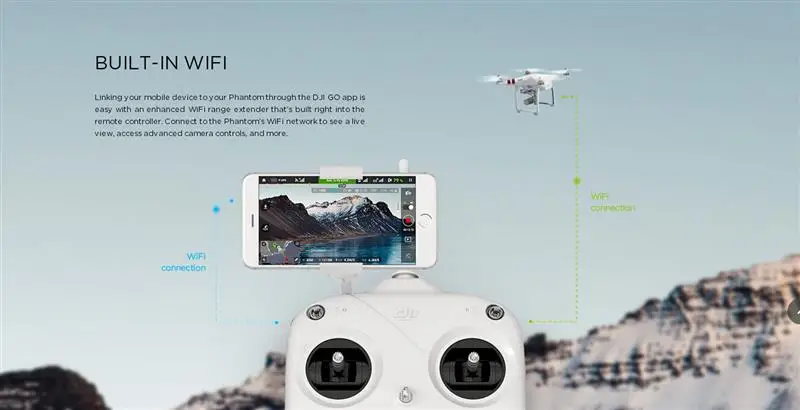 DJI Phantom 3 Standard FPV With 12MP Camera Shoots 2.7K Video RC Quadcopter RTF