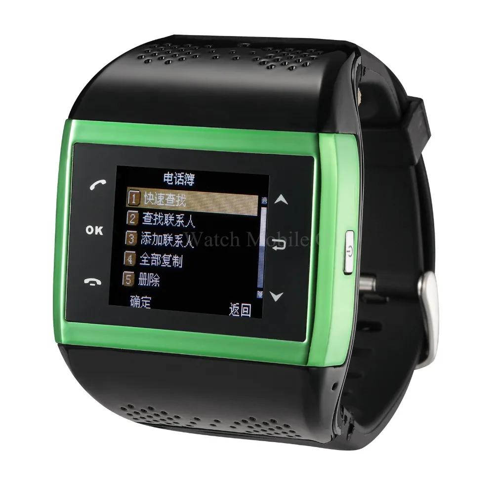 Одноместный Sim модно smart watch Q1 с камеры компас 1.4 дюймов сенсорный экран MP34