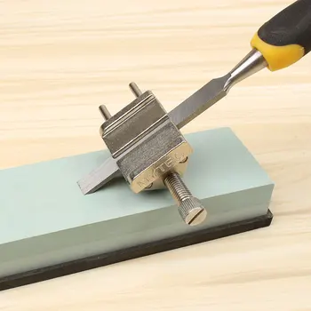 

Sharpener Planer Blade Jig Chisel Edge Sharpening Angle Guide for Stainless Steel Honing Guide
