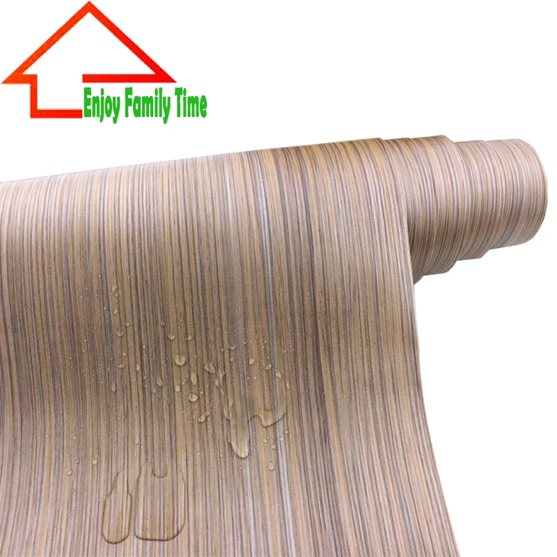 Home Decor Striped Wallpaper Modern Vinyl Waterproof Papel De Parede 3d