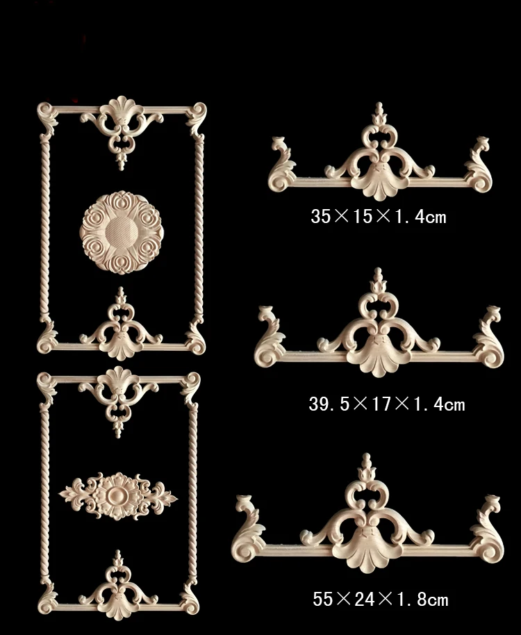 Деревянный угловой цветок вырезанный фон искусственная кожа для домашней мебели