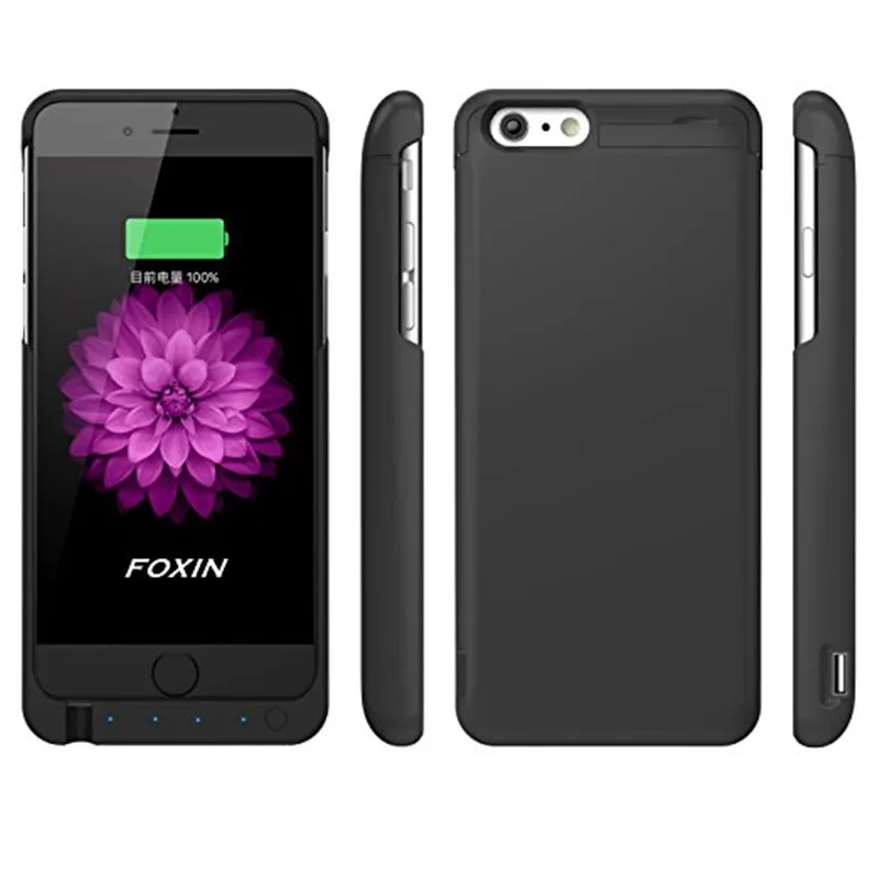 imágenes para Para el iphone 6 Caja de La Batería, 7000 mAh Banco de la Energía Caja de Batería Recargable Extendido Caso de Carga para iPhone 6/6 s (4.7 pulgadas) ( imágenes para Para el iphone 6 Caja de La Batería, 7000 mAh Banco de la Energía Caja de Batería Recargable Extendido Caso de Carga para iPhone 6/6 s (4.7 pulgadas) (