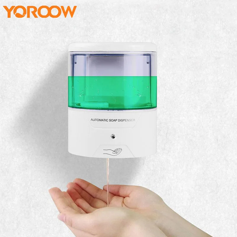 

Bathroom Accessories Touchless Automatic Soap Liquid Dispenser Handsfree Wall Mount Mounted Foam Auto Soap-dispenser 2018 XN0012