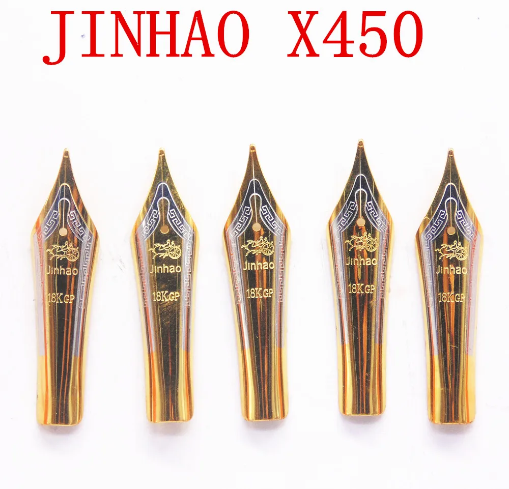 Erofa Jinhao 5pcs 619 Resin Fountain Pen Set, Fine Iridium Smooth
