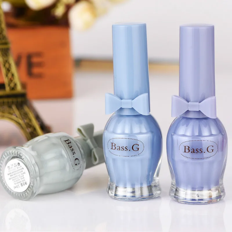

Hot Fashion Women Children girl 13ml Nail Polish Non-toxic colors Nail Polish Smell Weak Nail Polish Glue