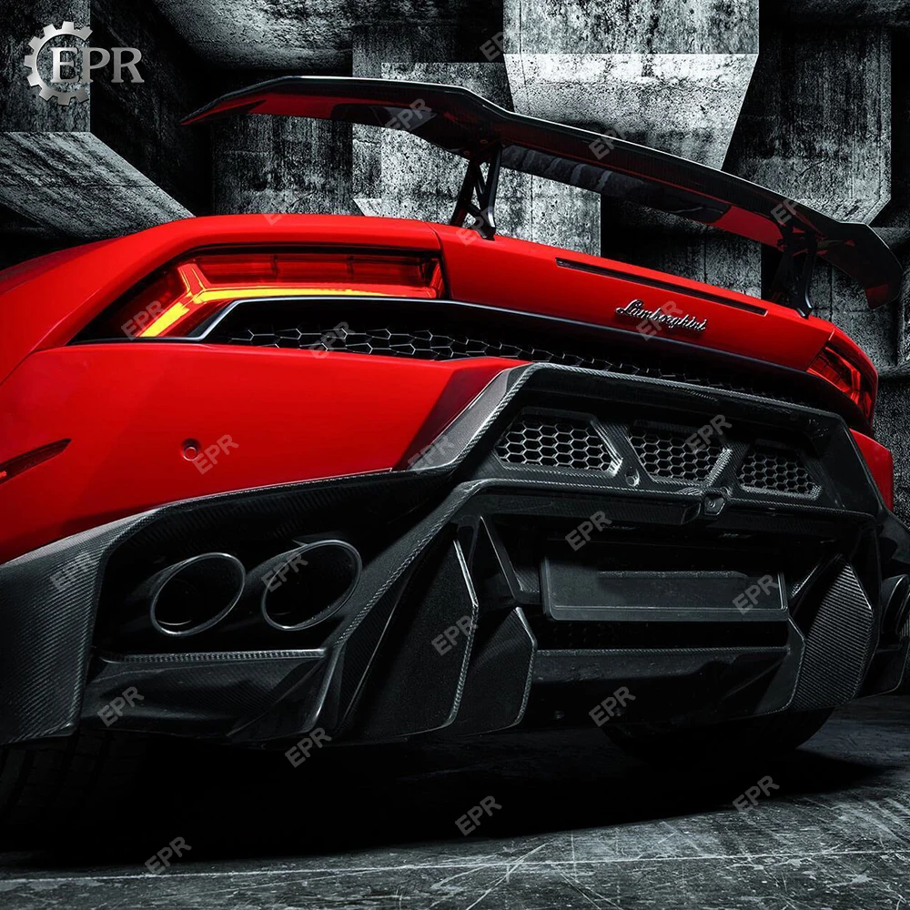 Бампер и диффузор Vorsteiner из углеродного волокна для Huracan LP610 LP580 Vors комплекты