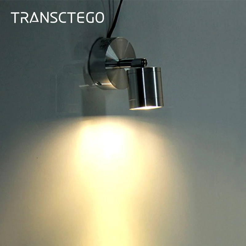 Us 10 56 34 Off Led Spotlight Wall Lamp Rotatable Spot Light Ceiling Lights Background 3w 5w 270 Degree Adjustable Focus Lamp For Living Room In Led