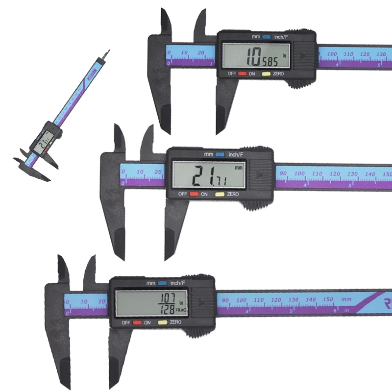 

Hot Selling of Full Plastic 0-150mm LCD Screen Digital Caliper Measuring toool