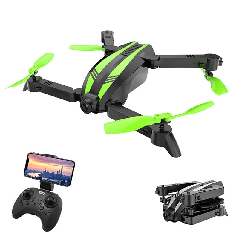 

Global Drone Gw68 Folding Mini Drone Aerial Children'S Toy Quadcopter Aerial Camera Remote Camera 720P Child Resistant Aircraf