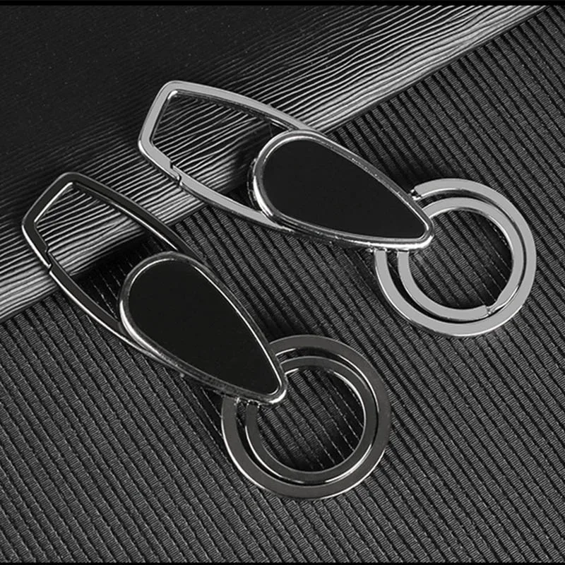 Bycobecy New Aluminum Alloy Key Smart Wallets DIY Keychain EDC Pocket