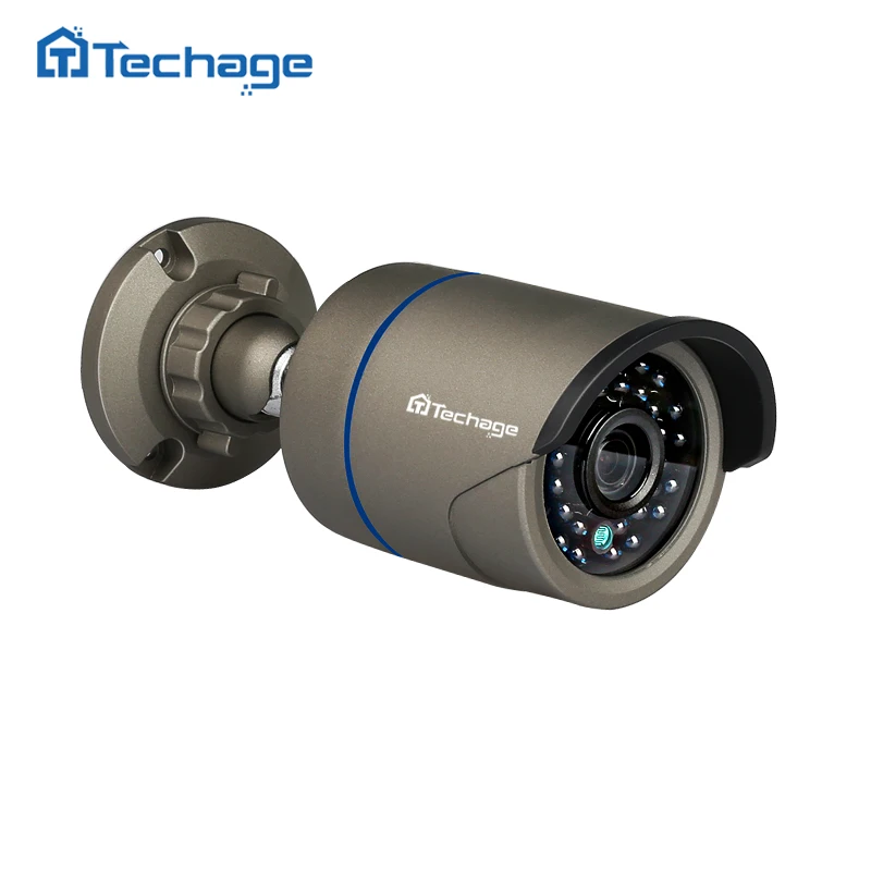 Techage 720P 960P 1080P HD Video Surveillance POE IP font b Camera b font IR Night