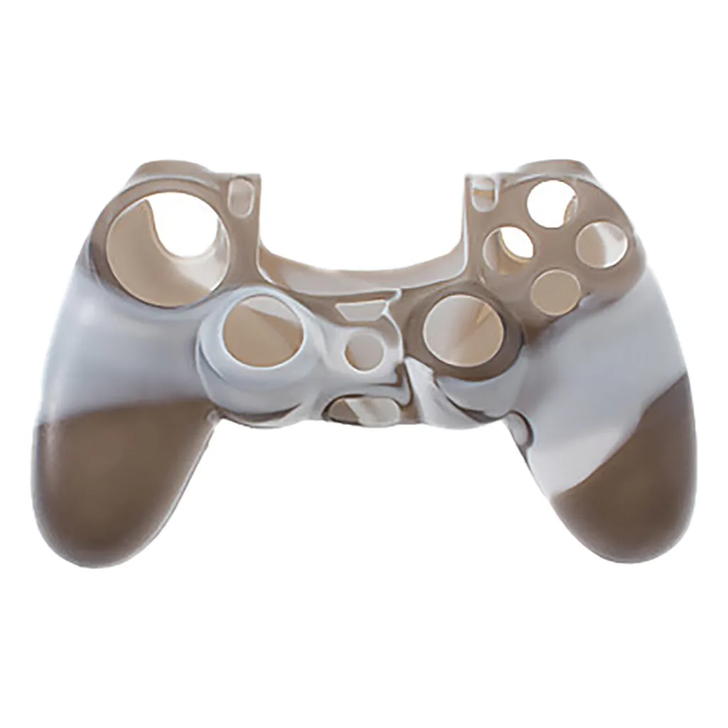 10 цветов противоскользящий силиконовый чехол для sony playstation 4 PS4 контроллер