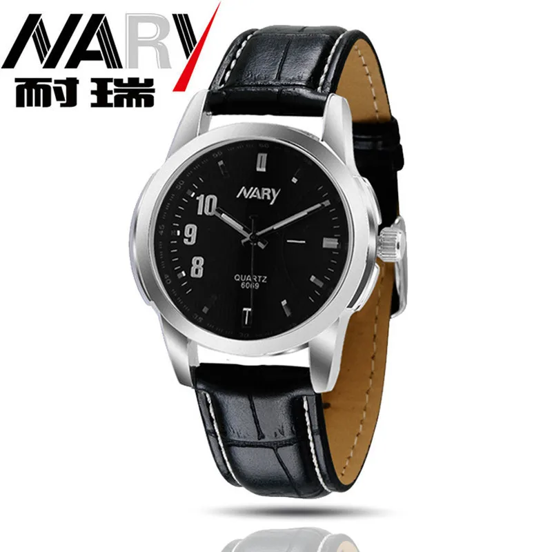 Nary Special Digital Men Women Quartz High Grade Artificial Leather Strap Watches Japan Import Movement Waterproof