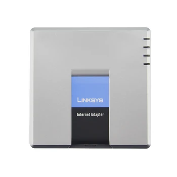 

Free Shipping! Unlocked linksys voip gateway SPA3000 FXS FXO VoIP Phone Adapter with retail box GOIP Voice IP gateway VoIP gate