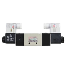 24 В двойной Электронный Управление пневматические Клапан tg2522-08 Air Клапан 5 Путь 2 Позиция G1/4"