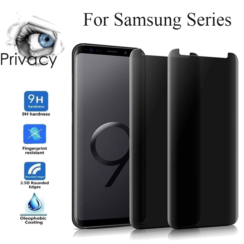 Изогнутое закаленное стекло 3D для Samsung Galaxy S9 S8 Plus Note 8 9 Protecct защитная пленка экрана