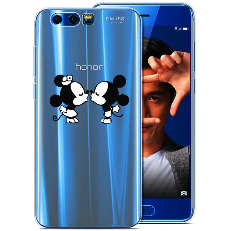 Силиконовый чехол Arvin для huawei Honor 9, мягкий ТПУ чехол для huawei Honor 9, Премиум Тонкий кристально прозрачный чехол с рисунком