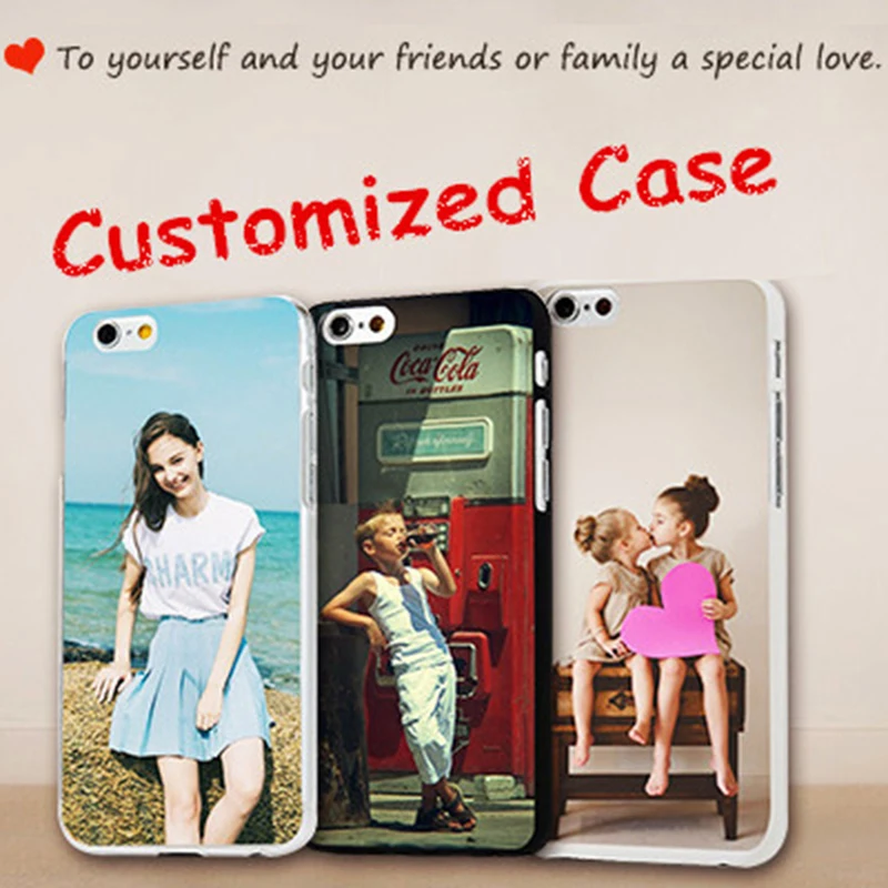 

Custom Design Phone Case Printed Coque for iphone 4 5 6 7 8 X S Plus DIY Photo Soft Silicon Transparent tpu for Samsung