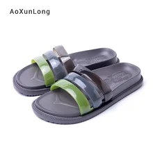 Hot Sale Men's Summer Fashion Slides Shoes New Cute Home Indoor Candy Color Flat Soft EVA Sole Anti-skid Slippers for Men