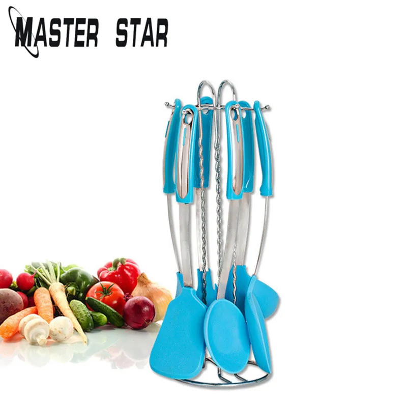 

Master Star Creative Kitchen Silicone 7 Pieces Set Kitchenware Multi-functional Kitchenware Silicone Kitchen Tools Dropshipping