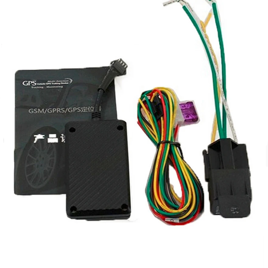 

New mini TK08 TK06A Car Vehicle Realtime GPS Tracker Quad Band Motorcycle Tracking Device with relay support Cut oil Free Ship56