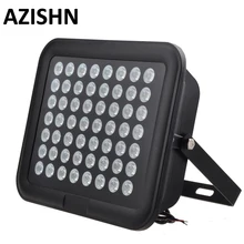 56 шт. ИК светодиодный CCTV светодиодный S ИК инфракрасный осветитель 850nm ночного видения AC 220V IP65 металлический Водонепроницаемый для камеры видеонаблюдения