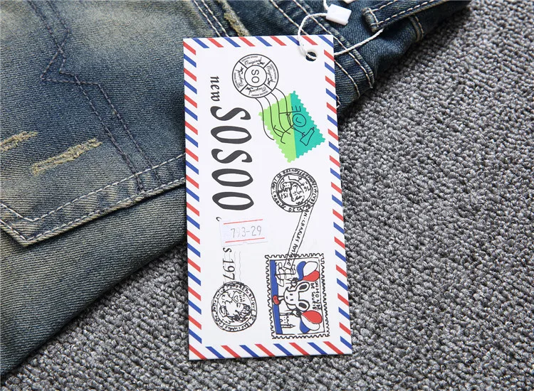 Новая мода промывают потертые отверстия вырезать гнилые уличная обтягивающие джинсы всесезонные качественные хлопковые прямые узкие