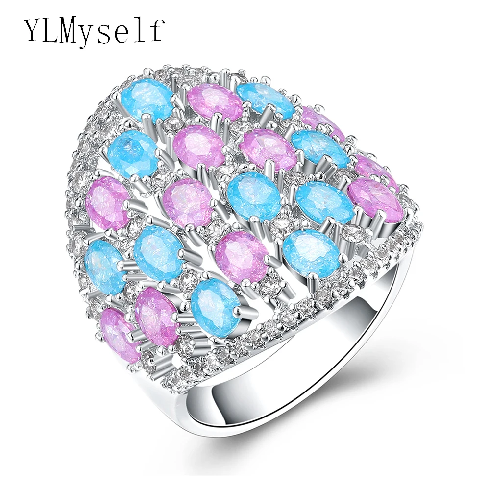 Very pretty ring luxury trend jewellery high end workmanship colorful