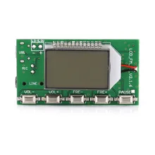 Цифровой беспроводной микрофон стерео плата FM аудио передатчик Модуль 87-108 МГц fm-радиопередатчик модуль