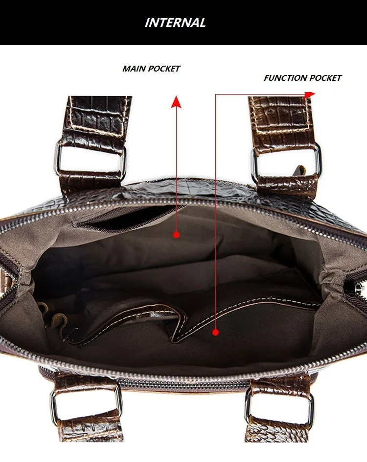 Сумка из натуральной крокодиловой кожи, мужская сумка из воловьей кожи, мужские сумки через плечо, мужские дорожные сумки на плечо