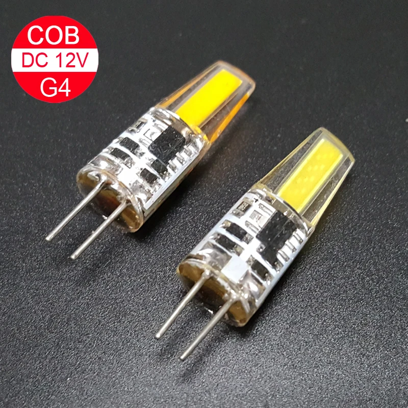 LINYEE G4 мини светодиодная кукурузная лампа 3 Вт DC12V LED COB свет 360 Угол луча Люстра Свет