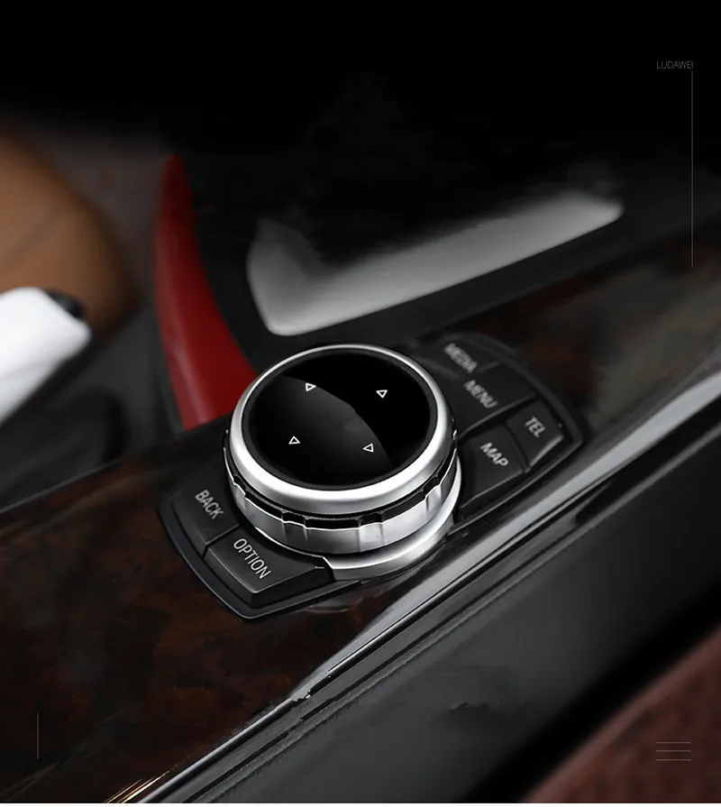 Кнопок автомобильных мультимедиа-систем IDrive(символика наклейки для BMW X1 X3 X5 X6 F30 E90 E92 F10 F18 F11 F07 GT Z4 F15 F16 F25 E60 E61