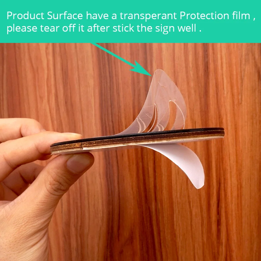 Рисунок 3 - Акриловая зеркальная 3d-наклейка на дверь унитаза