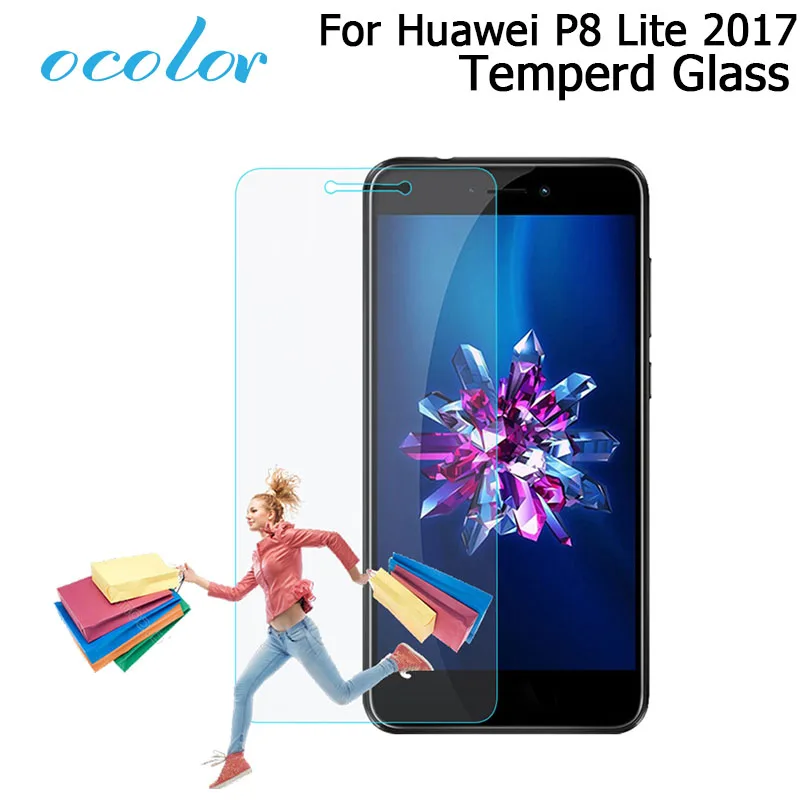 Ocolor для Huawei P9 Lite 2017 стальная защитная пленка из закаленного стекла замены экрана 5