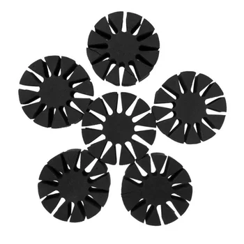 

6pcs/set 12 Arrows Separator Quiver Protection Spliter Shelf Bow Spongia Archery Arrow Holder EVA Foam Round Rack