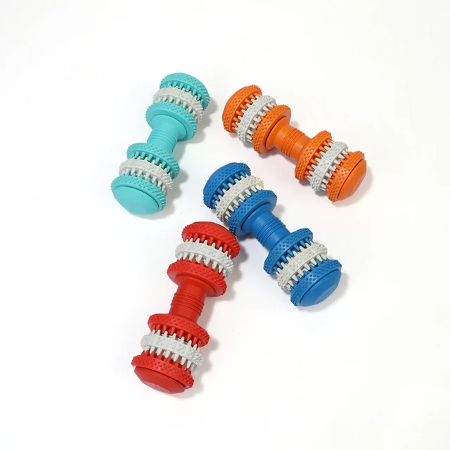 Rubber Dumbbell BiteToys 1