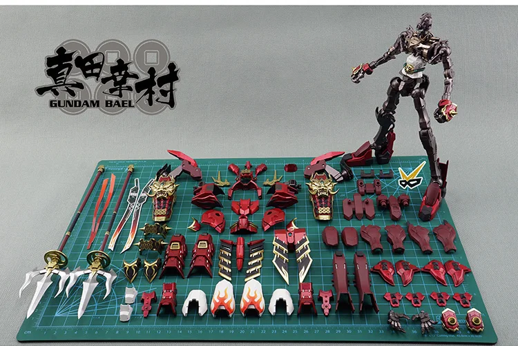 Comic Club Refitting люкс из GK смолы Sanada Yukimura для Gundam tv 1/100 Bael GUNDAM