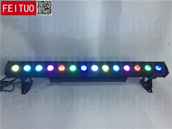 

10pcs/lot IP65 COB LED Wall Washe 14x30w 3IN1 RGB Color Change Outdoor Wall Washer New Flood Light DMX Stage Bar Lights