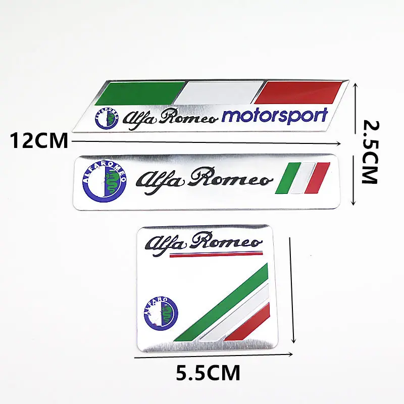 Автомобильные декоративные наклейки, логотип, 3D алюминиевая эмблема, значок, наклейка для Alfa Romeo 159 147 156 giulietta 147 159 mito, отличная